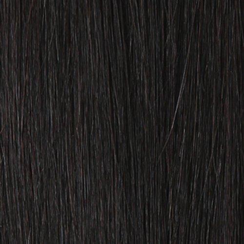 imageSensationnel Instant Weave Half Wig Dee Synthetic Wig Cap for Seamless Hair Blending 1 JETBLACK1B OFFBLACK