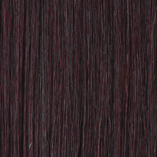 imageSensationnel Instant Weave Synthetic Half Wig RUBY 1 Jet BlackBlack Burgundy 99J