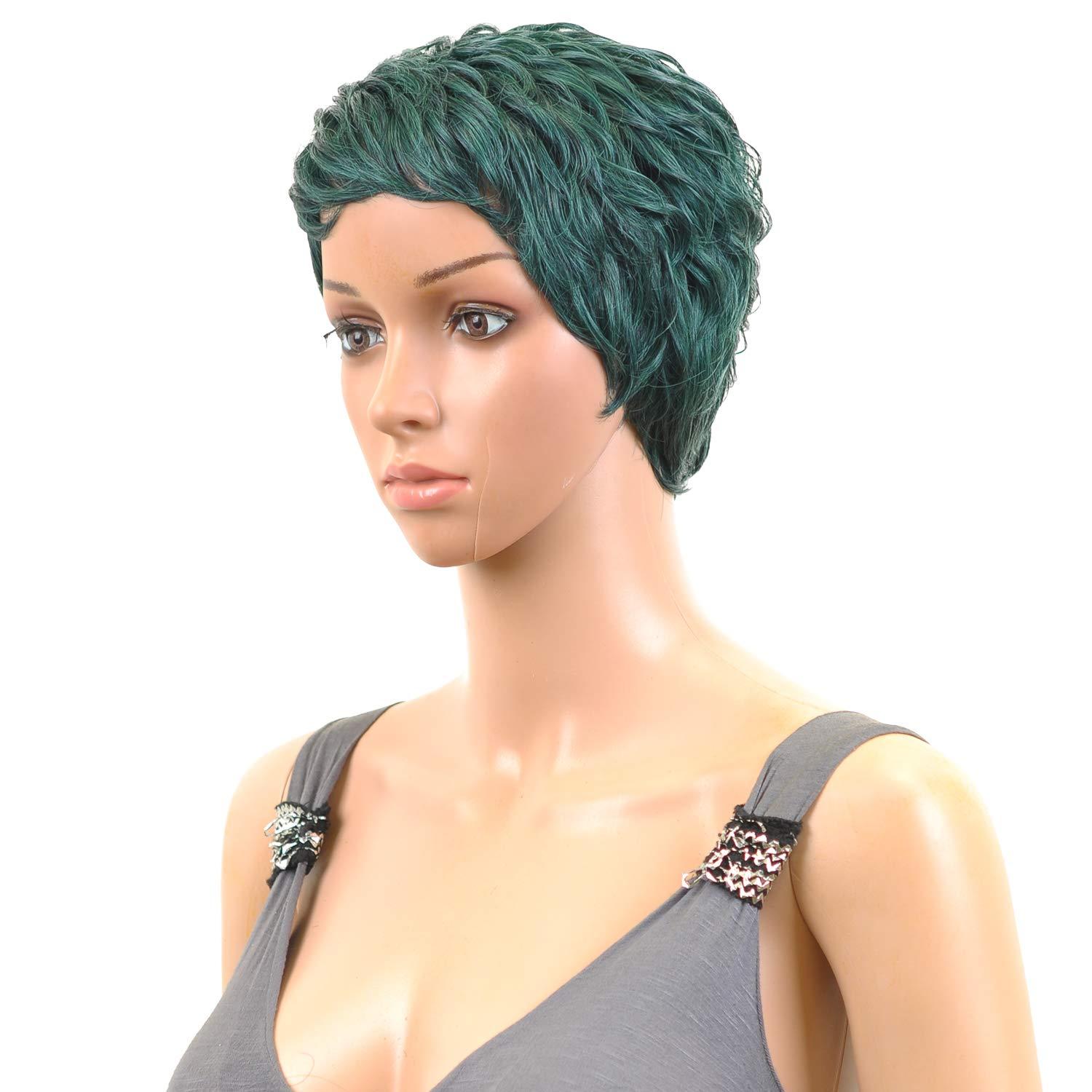 imageSensationnel Instant fashion wig IFW Anita Synthetic Quick on the Go Styling Comfort Pre Made Styled 1 JETBLACK613 BLONDE