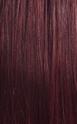 imageSensationnel Instant fashion wig IFW Anita Synthetic Quick on the Go Styling Comfort Pre Made Styled 1 JETBLACKBG BURGANDY