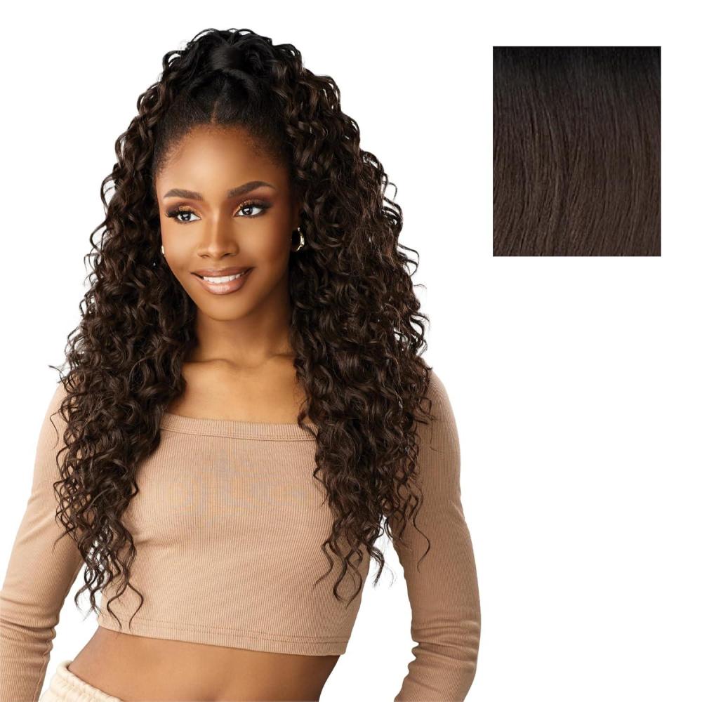 imageSensationnel Instant Updown Halfwig Pony Iud 24 4 Style in 1 Half Wig And Pony Drawstring 1 JETBLACKT1B4