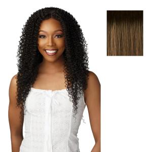 Sensationnel Dashly Lace Front Wig – Unit 54 Hand Tied Laceparting Ear to Ear Synthetic (1 JETBLACK)(TH27)