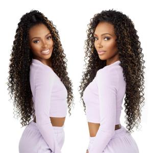 Sensationnel Instant Updown Halfwig Pony – Iud 22 4 Style in 1 Half Wig And Pony Drawstring (1 JETBLACK)(BALAYAGEMOCHA)