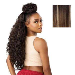 Sensationnel Instant Updown Halfwig Pony – Iud 23 4 Style in 1 Half Wig And Pony Drawstring (1 JETBLACK)(BALAYAGEMOCHA)