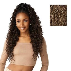 Sensationnel Instant Updown Halfwig Pony – Iud 24 4 Style in 1 Half Wig And Pony Drawstring (1 JETBLACK)(TH2/27613)