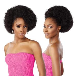 Sensationnel Instant Weave Half Wig – 21 Synthetic Blendwig Adjustable Drawstring for Seamless Hair Blending (1 JETBLACK)(T2/COPPER)