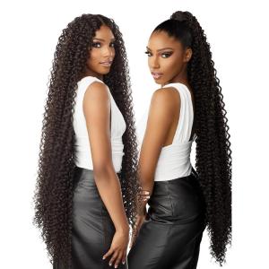 Sensationnel Vice bundles weaving – boho curl 36 inch synthetic virgin hair dupe weave bundle hair sew in and pony tail long length (1 pack, 30 LIGHTAUBURN)(350 COPPERRED)