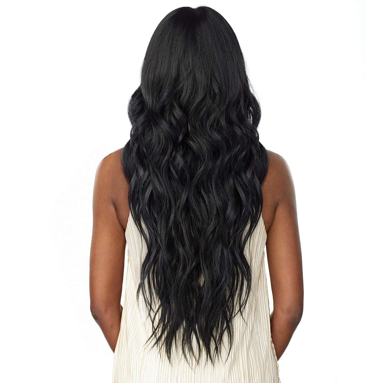 imageSensationnel What Lace 13X6 Wigs Brielle Lacefrontal Hand Tied Glueless Synthetic With Natural Density Preplucked Hairline FLAMBOYAGECOPPERFLAMBOYAGECOPPER