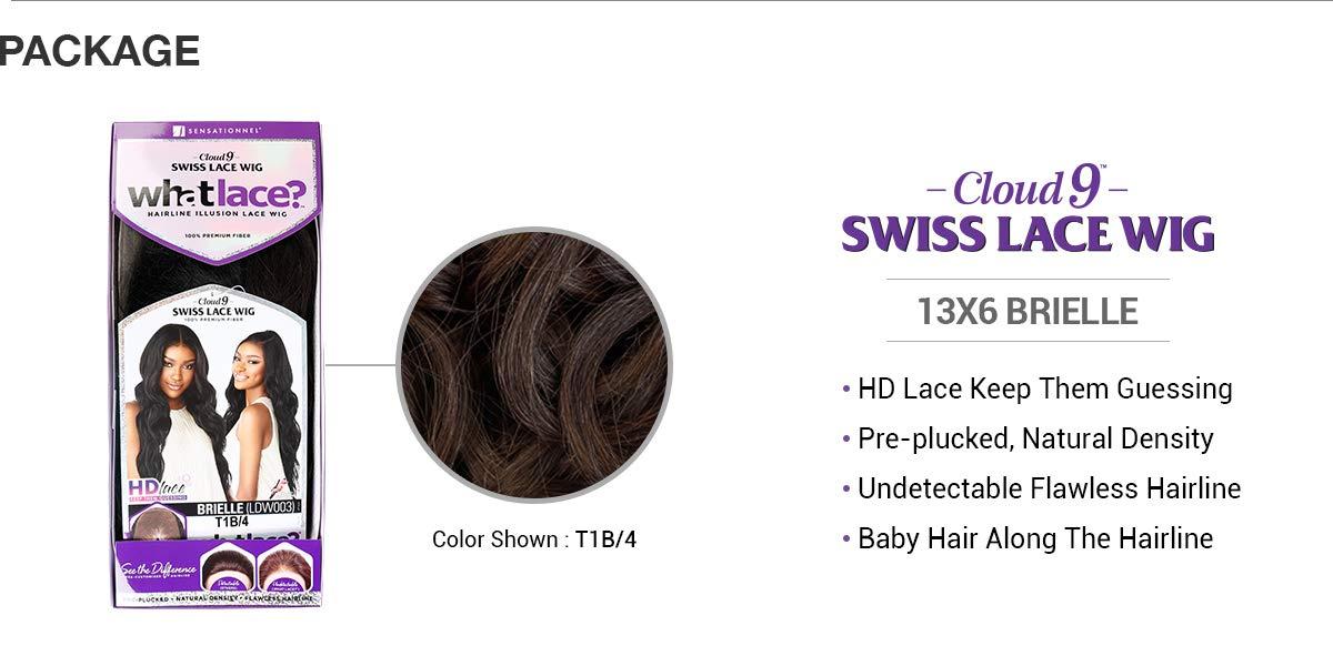 imageSensationnel What Lace 13X6 Wigs Brielle Lacefrontal Hand Tied Glueless Synthetic With Natural Density Preplucked Hairline FLAMBOYAGECOPPERFLAMBOYAGECOPPER