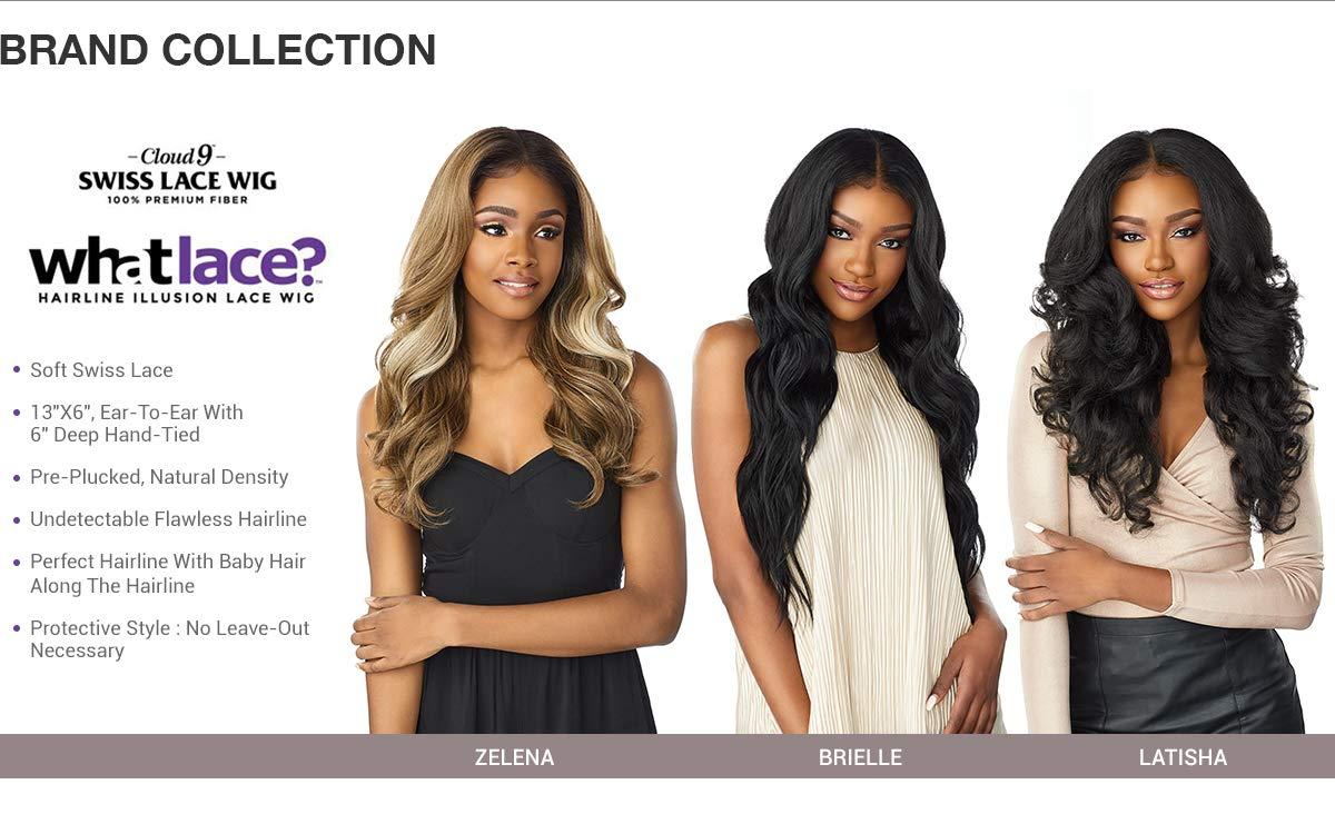 imageSensationnel What Lace 13X6 Wigs Brielle Lacefrontal Hand Tied Glueless Synthetic With Natural Density Preplucked Hairline FLAMBOYAGECOPPERFLAMBOYAGECOPPER