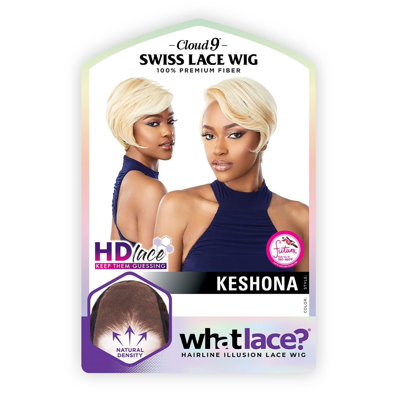 imageSensationnel What Lace 13X6 Wigs Keshona Lacefrontal Hand Tied Glueless Synthetic With Natural Density Preplucked Hairline 1 JETBLACKFFHAZEL