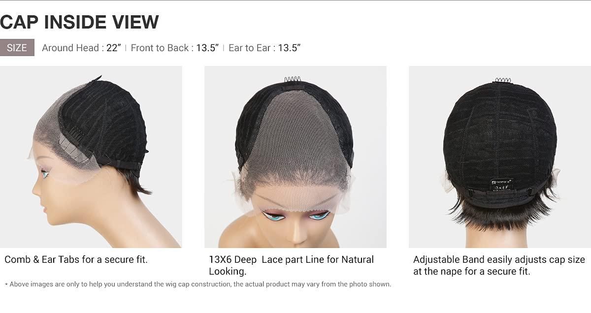 imageSensationnel What Lace 13X6 Wigs Keshona Lacefrontal Hand Tied Glueless Synthetic With Natural Density Preplucked Hairline 1 JETBLACKFFHAZEL