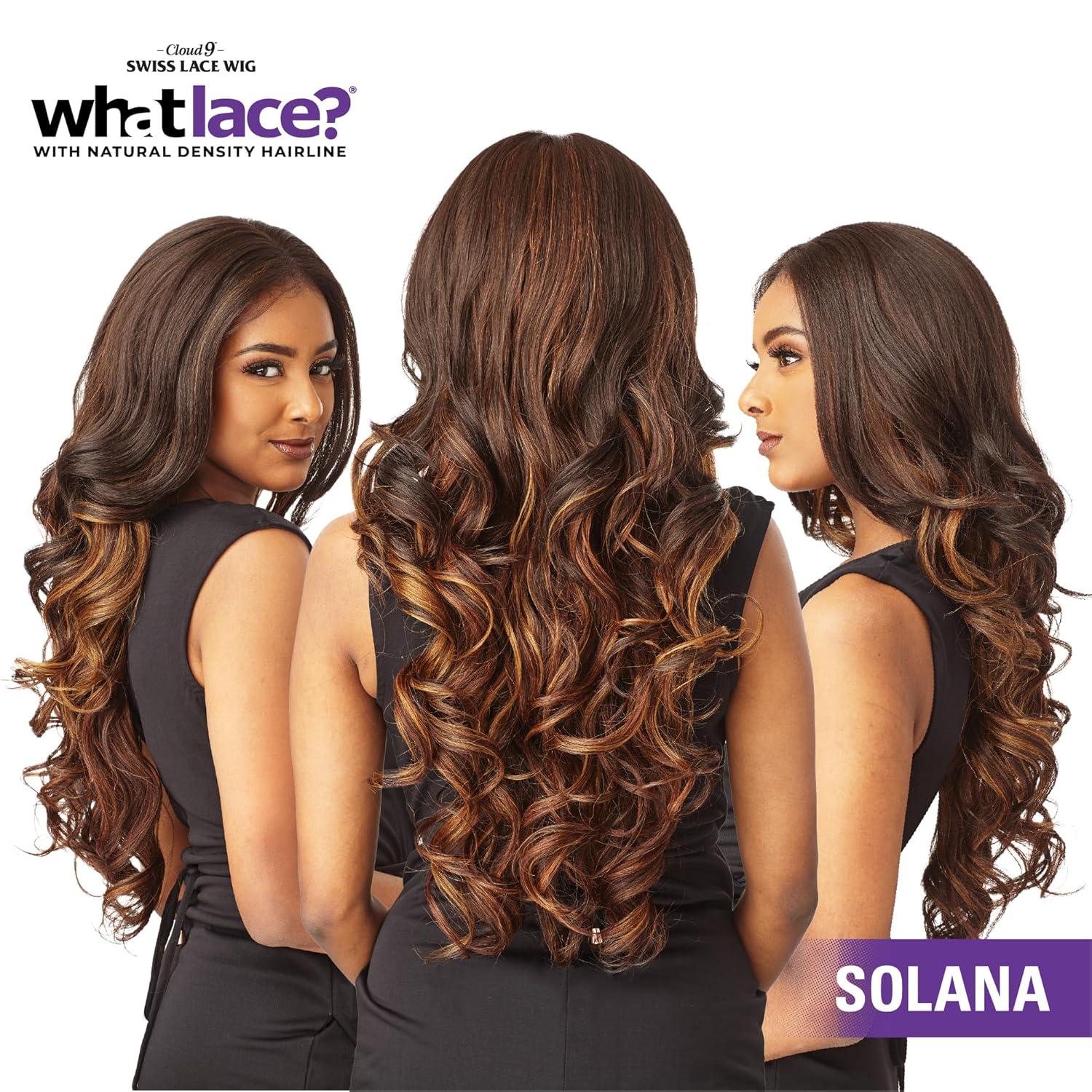 imageSensationnel What Lace 13X6 Wigs Solana Lacefrontal Hand Tied Glueless Synthetic With Natural Density Preplucked Hairline 1 JETBLACK1 JETBLACK