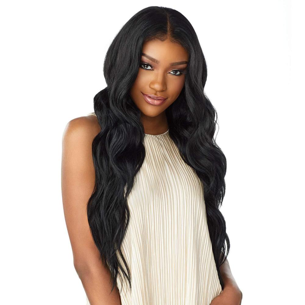 imageSensationnel What Lace 13X6 Wigs Brielle Lacefrontal Hand Tied Glueless Synthetic With Natural Density Preplucked Hairline FLAMBOYAGECOPPERFLAMBOYAGECOPPER