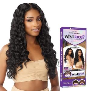 Sensationnel What Lace 13X6 Wigs – Davina Lacefrontal Hand Tied Glueless Synthetic With Natural Density Preplucked Hairline (T2/27)(T2/27)