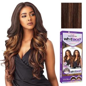 Sensationnel What Lace 13X6 Wigs – Solana Lacefrontal Hand Tied Glueless Synthetic With Natural Density Preplucked Hairline (1 JETBLACK)(FLAMBOYAGECOPPER)