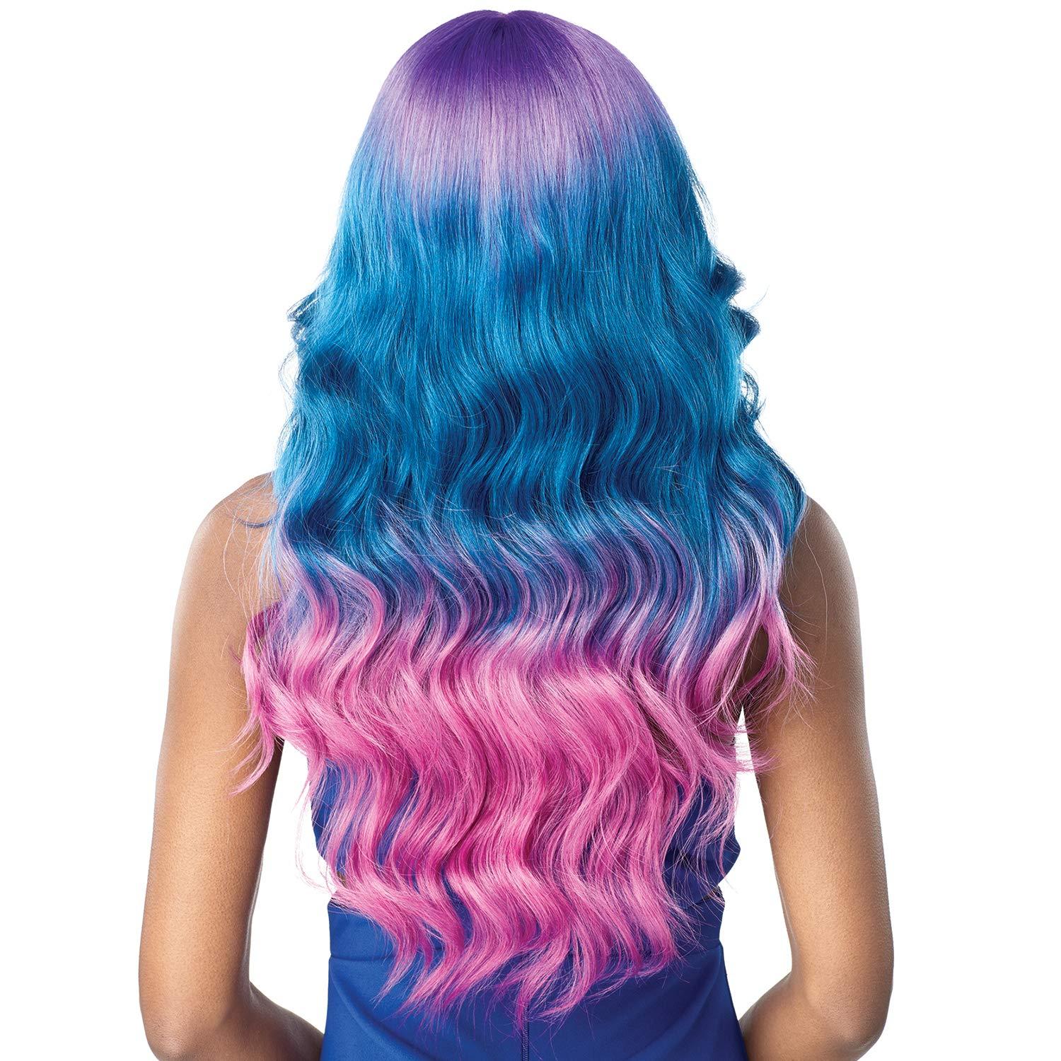 imageSensationnel Shear Muse Lace Wig Chana Deep Laceparting Hand Tied Ready to Wear Synthetic Prestyled Units 1 JETBLACK