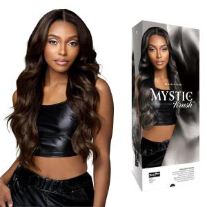 Sensationnel Shearmuse Mystic Krush Lace Wig – Esme Glueless Synthetic Preplucked Hairline Deep Laceparting Hand Tied (BALAYAGEMUSHROOMBLONDE)(BALAYAGESMOKYESPRESSO)