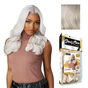 Sensationnel Shear Muse Gold Krush Lacewig – Lanisha Deep Laceparting Hand Tied Ready to Wear Synthetic Prestyled Units (BEIGEASHBLONDE)(DUSTYBLONDE)