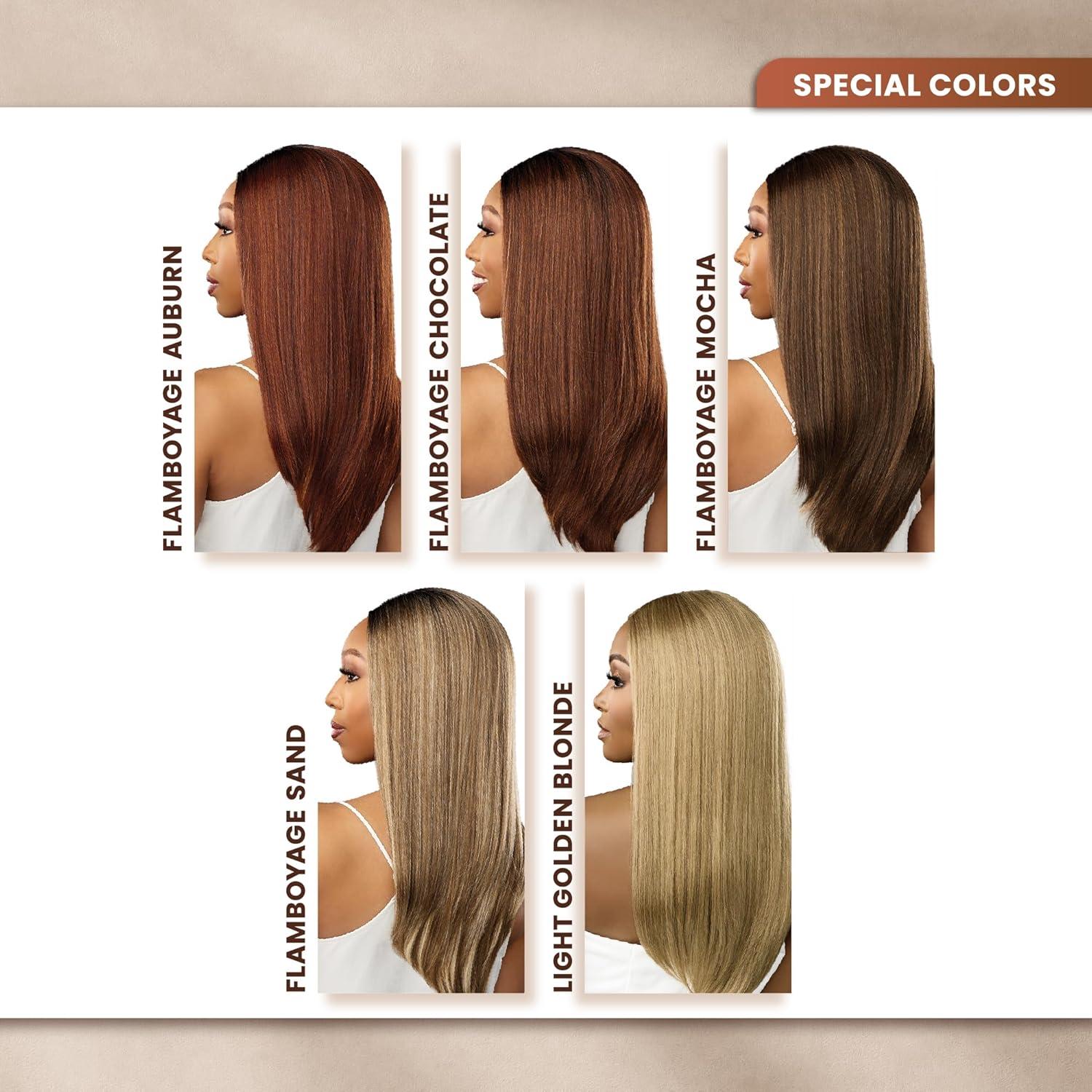 imageSensationnel Bare Lace 13X6 Wigs Unit 20 Lacefrontal Glueless Synthetic 180 Degree Preplucked Hairline 1 JETBLACKFLAMBOYAGEAUBURN