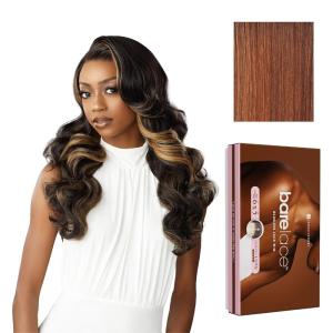 Sensationnel Bare Lace 6X5 Lacewig – Unit 6 Lacefrontal Glueless Synthetic 180 Degree Preplucked Hairline (1 JETBLACK)(FLAMBOYAGEAUBURN)