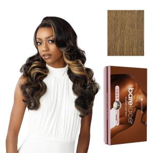 Sensationnel Bare Lace 6X5 Lacewig – Unit 6 Lacefrontal Glueless Synthetic 180 Degree Preplucked Hairline (1 JETBLACK)(MOCHABROWN)