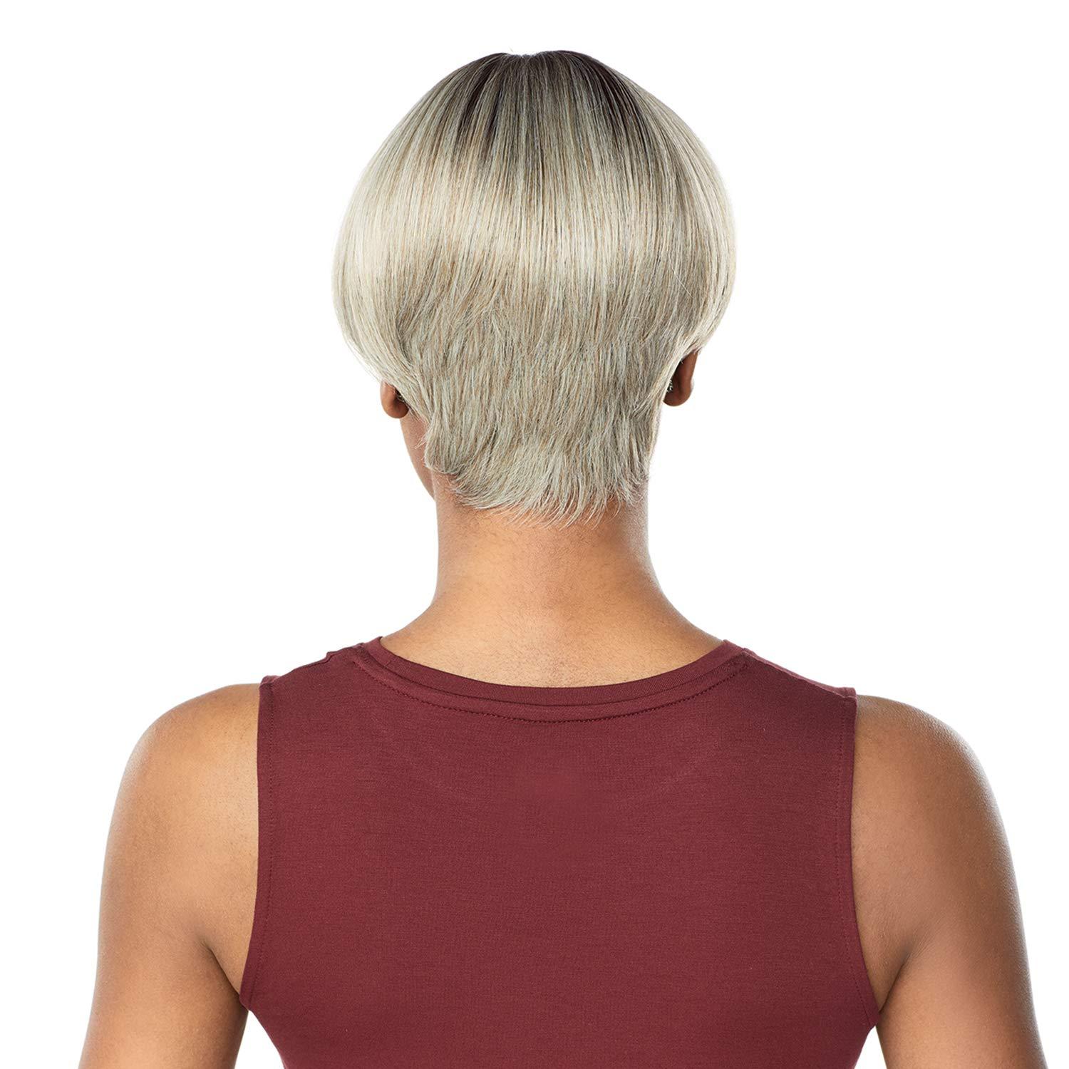 imageSensationnel Dashly Wig Unit 7 Non Lace Cap Ready to Wear Ear to Ear Lacepart Synthetic 2 DARKBROWNOMBLEACHEDBLONDE