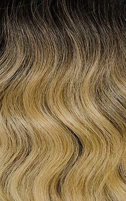 imageSensationnel Dashly Wig Unit 7 Non Lace Cap Ready to Wear Ear to Ear Lacepart Synthetic 2 DARKBROWNOMBLEACHEDBLONDE
