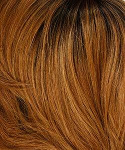 imageSensationnel Dashly Wig Unit 7 Non Lace Cap Ready to Wear Ear to Ear Lacepart Synthetic 2 DARKBROWNOMLIGHTAUBURN