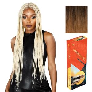Sensationnel Strand X Full Braided Lacewig – Unit 5 Hand Tied Kanekalon HD Glueless Wig (1 JETBLACK)(T2/30)