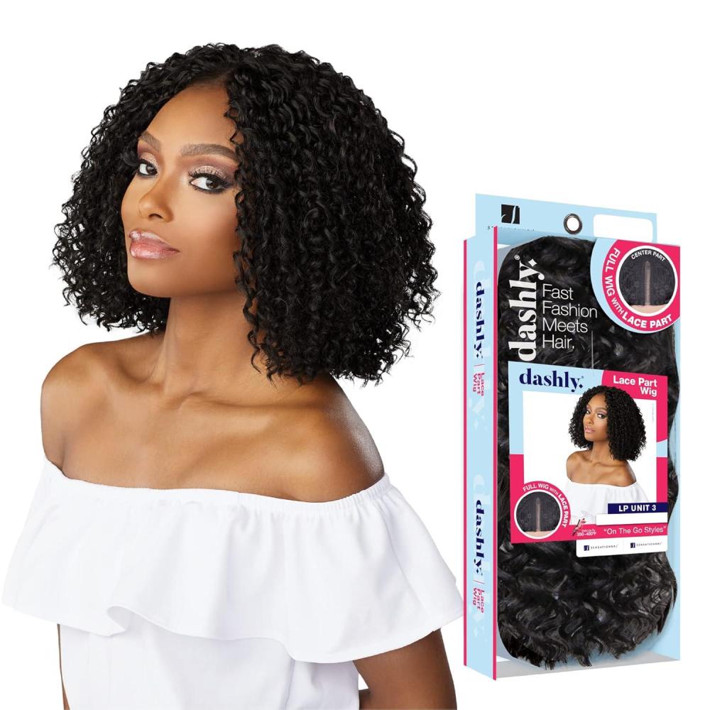 imageSensationnel Dashly Lace Part Wig  Unit 3 Hand Tied Laceparting Synthetic Hair T227T230