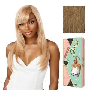 Sensationnel Glamzy Lace Crown Wig – Cherry Glueless Hand Tied CrownArea Synthetic Hair (1 JETBLACK)(MOCHABROWN)