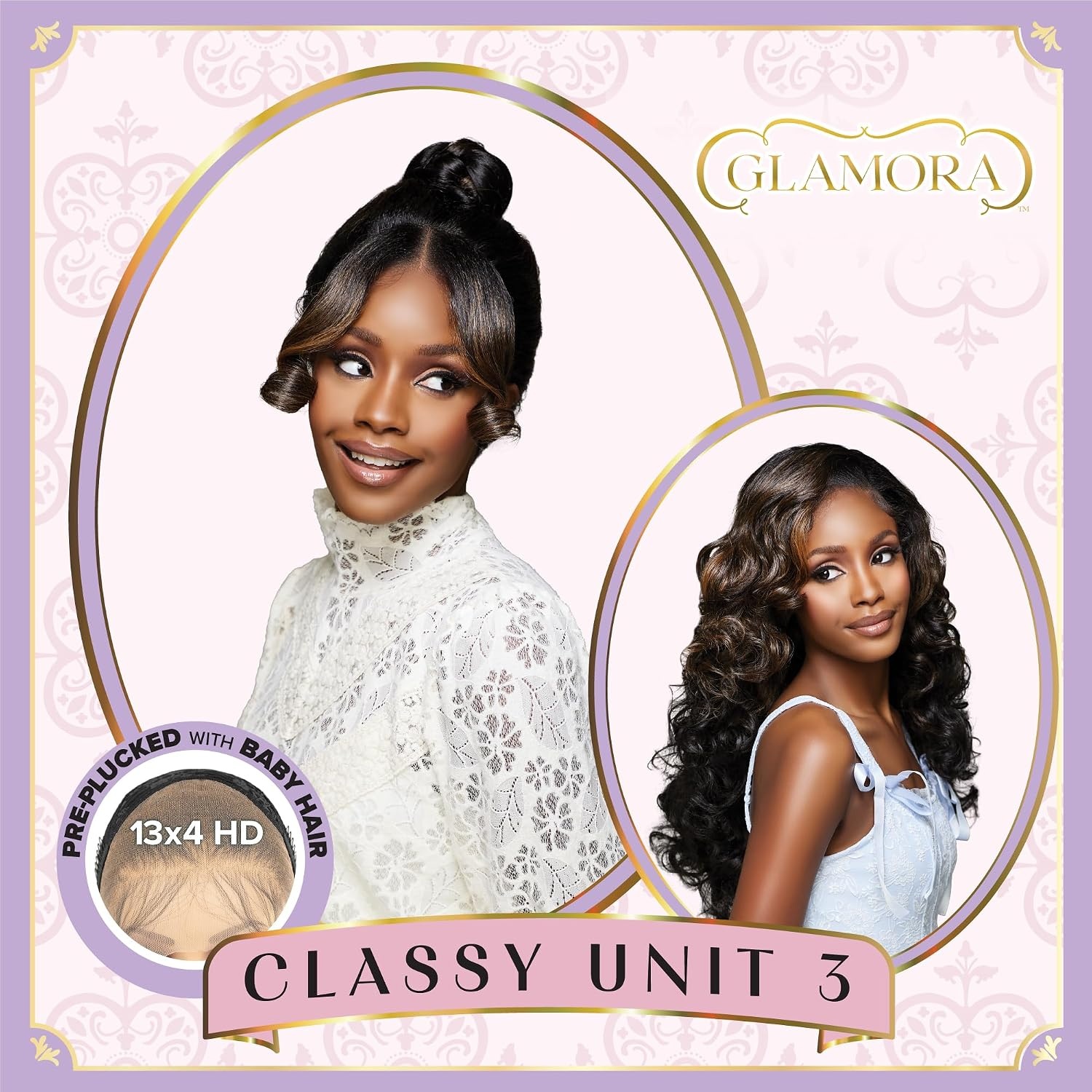 image:imageSensationnel Glamora Lace Front Wig Classy Unit 3 13x4 Pre Styled Glueless Ready to Wear Synthetic Preplucked Hairline 1 JETBLACKBALAYAGESUNKISSED