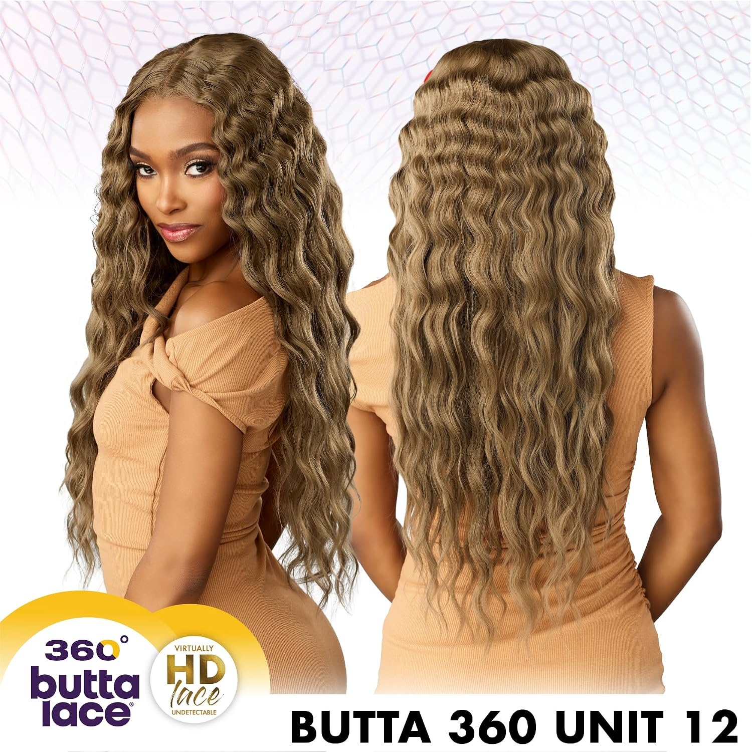 image:imageSensationnel Butta 360 Lace Wig Unit 12 Wider Parting Glueless Synthetic Preplucked Hairline 1 JETBLACK1 JETBLACK