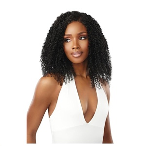 Sensationnel Pearlish Clip In – Burmese Curl Pearl Conditioned 15A Remy Human Hair 9 Piece Pack Long Lasing and Easy to Use Extension (18 inch, NATURAL)(NATURAL)