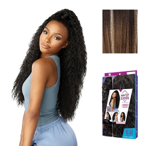 Sensationnel Instant Updown Halfwig Pony – Iud 27 | 1 JETBLACK, 4 Style In 1, Pony Wrap, Up-do, Half-up, Half-down(BALAYAGEMOCHA)