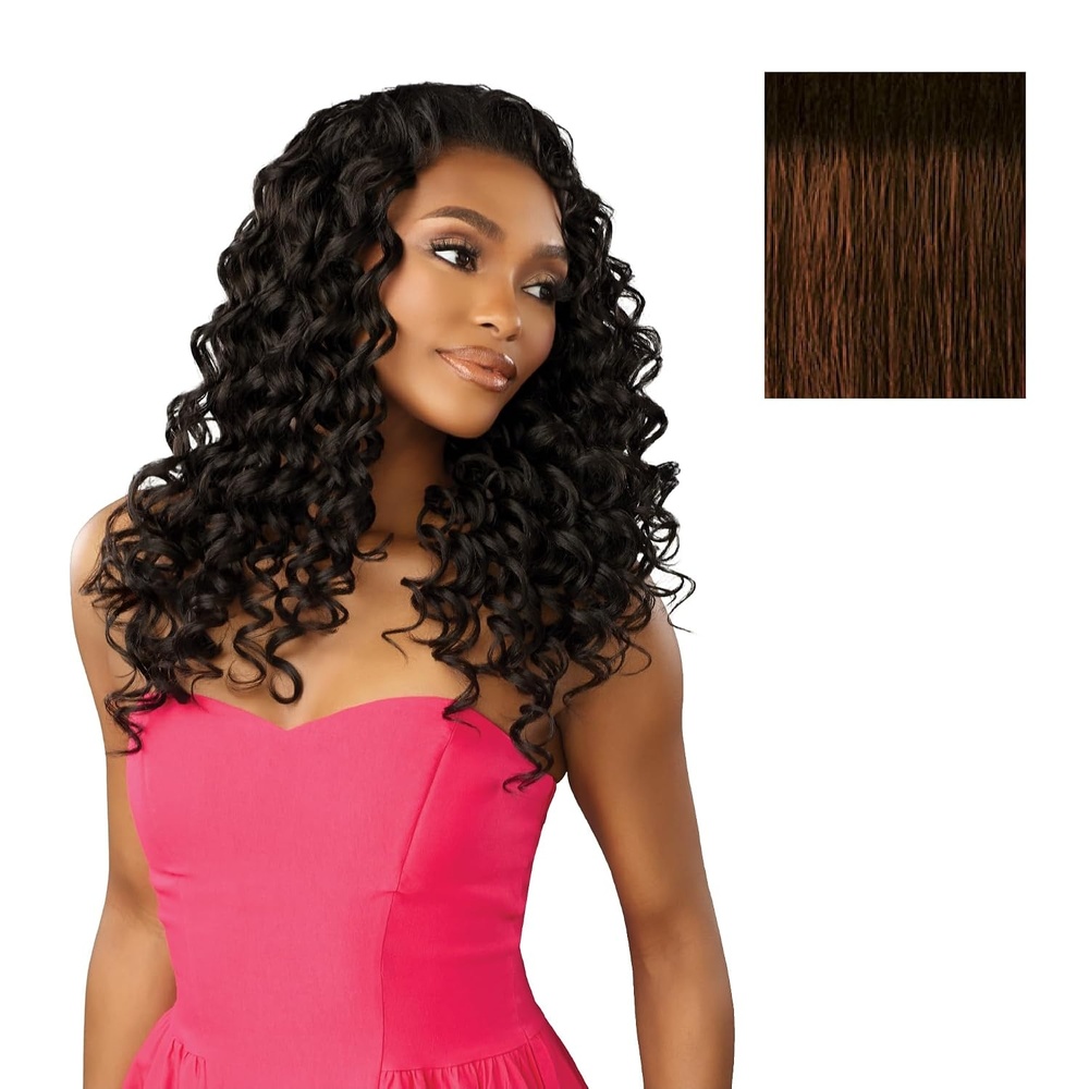 image:imageSensationnel Instant Weave Half Wig 25 1 JETBLACKTH2COPPER