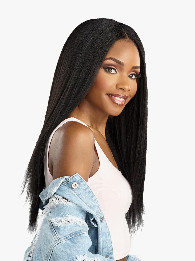 image:imageSensationnel Curls Kinks amp Co Synthetic Hair Clip ins ALPHA WOMAN 18 Color1 Jet Black1 Jet Black