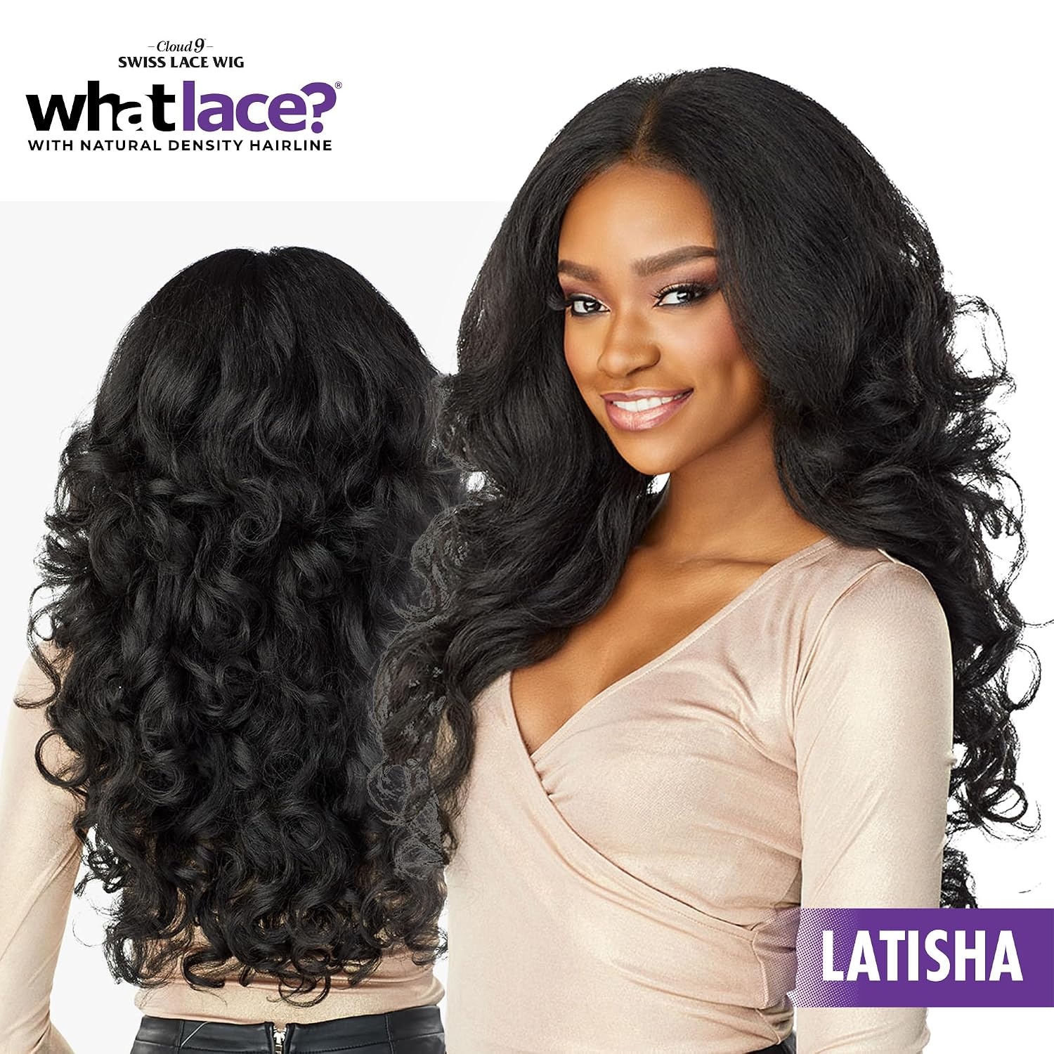 image:imageSensationnel What Lace 13x6 WigLatisha BALAYAGECARAMELBALAYAGECHOCOLATE