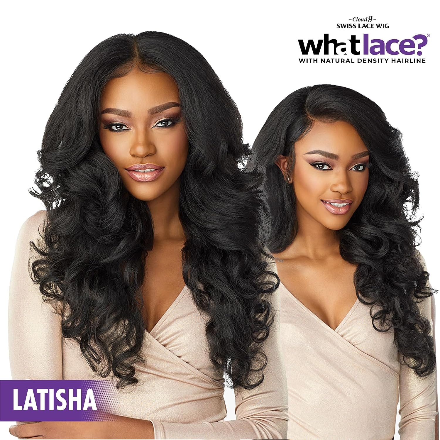 image:imageSensationnel What Lace 13x6 WigLatisha BALAYAGECARAMELMUSHROOMBLONDE