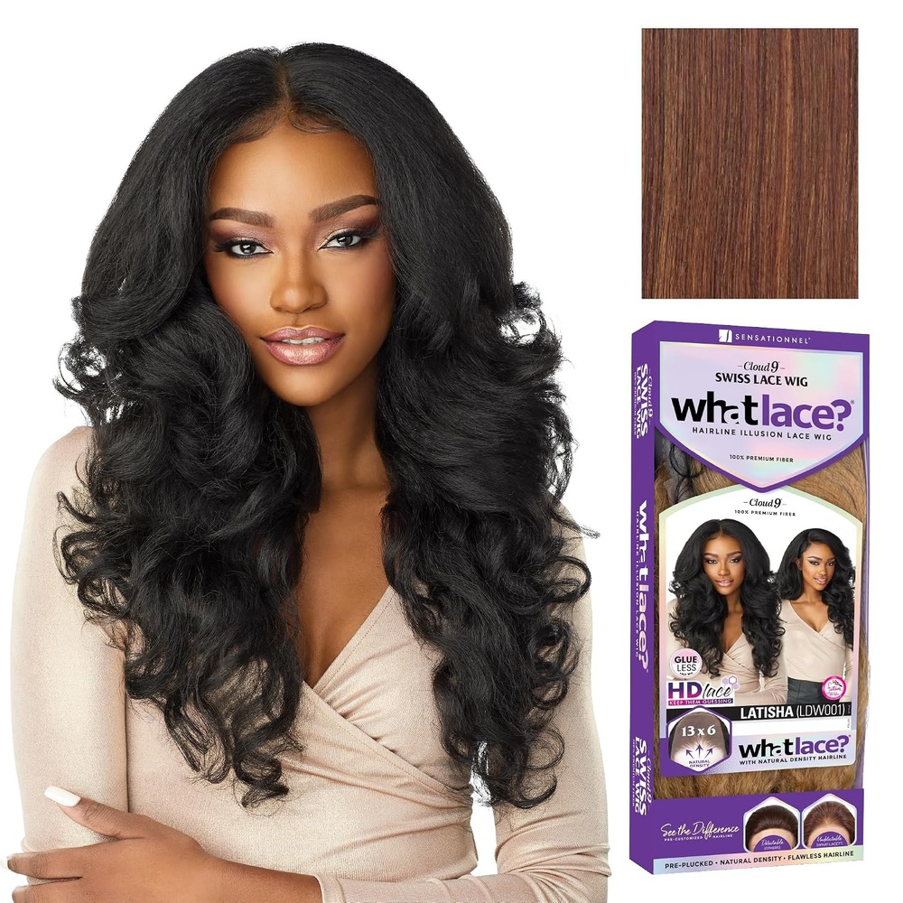 image:imageSensationnel What Lace 13x6 WigLatisha BALAYAGECARAMELFLAMBOYAGECHOCOLATE