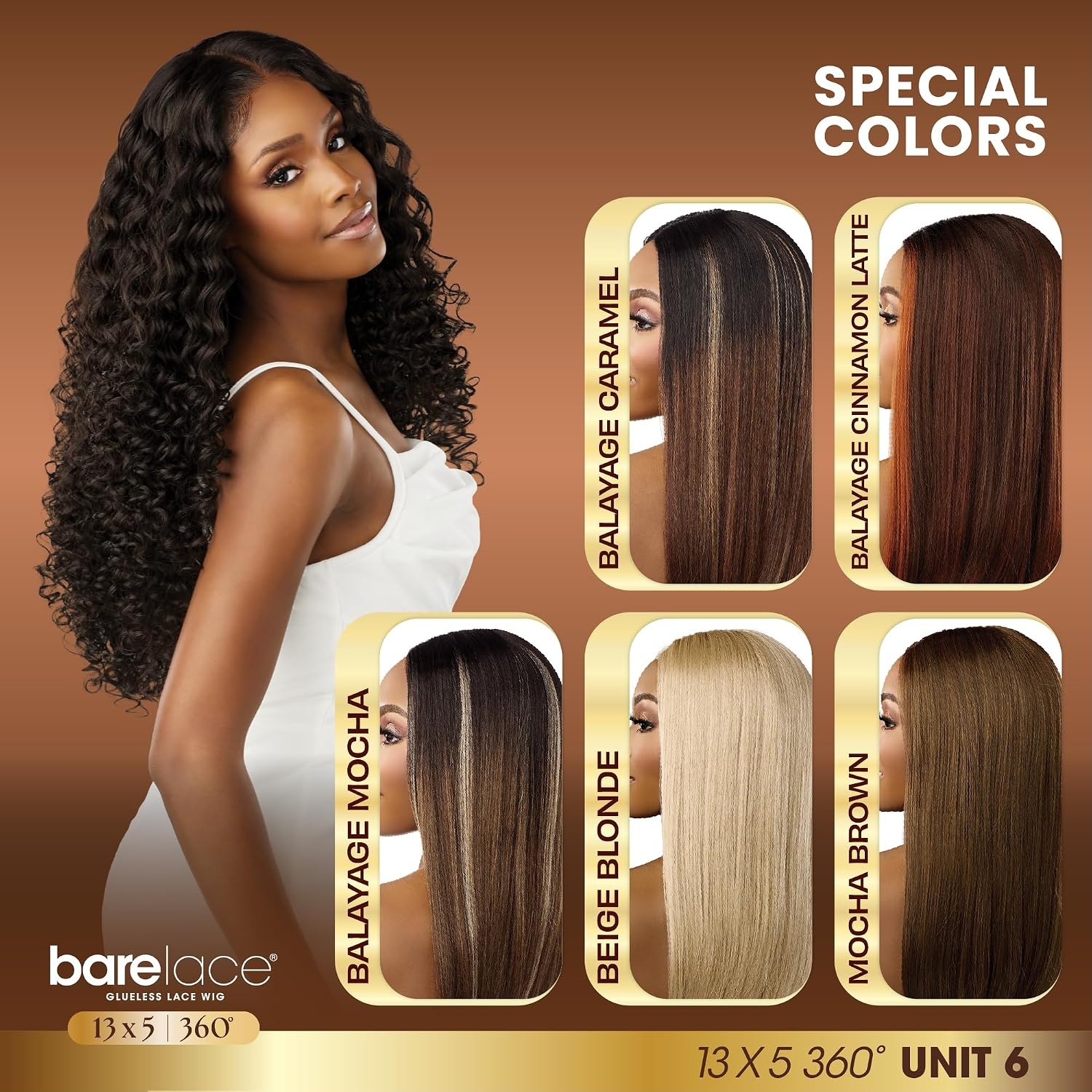 image:imageSensationnel Barelace 13x5 360 Lace Wig Unit 6 1 JETBLACKBEIGEBLONDE