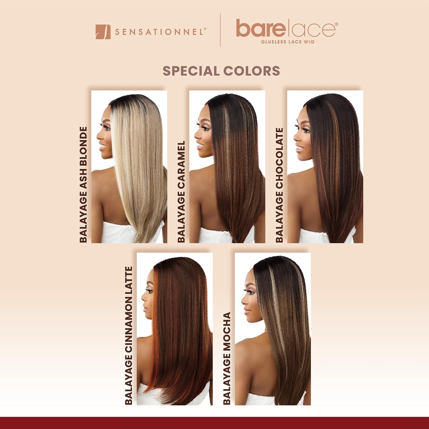 image:imageSensationnel Barelace 13x8 Lace Wig Unit 5 1 JETBLACKBALAYAGEMOCHA