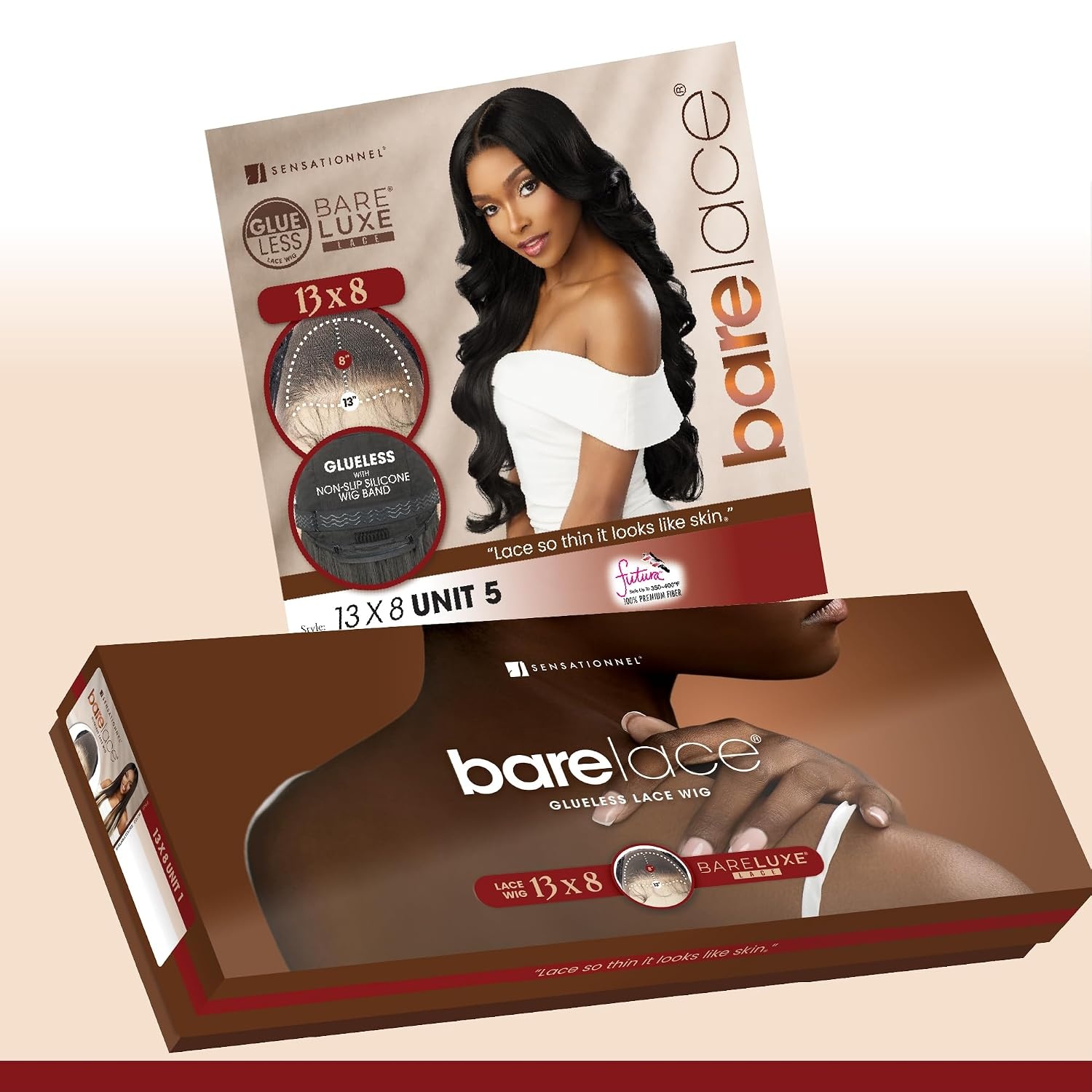 image:imageSensationnel Barelace 13x8 Lace Wig Unit 5 1 JETBLACKBALAYAGEMOCHA
