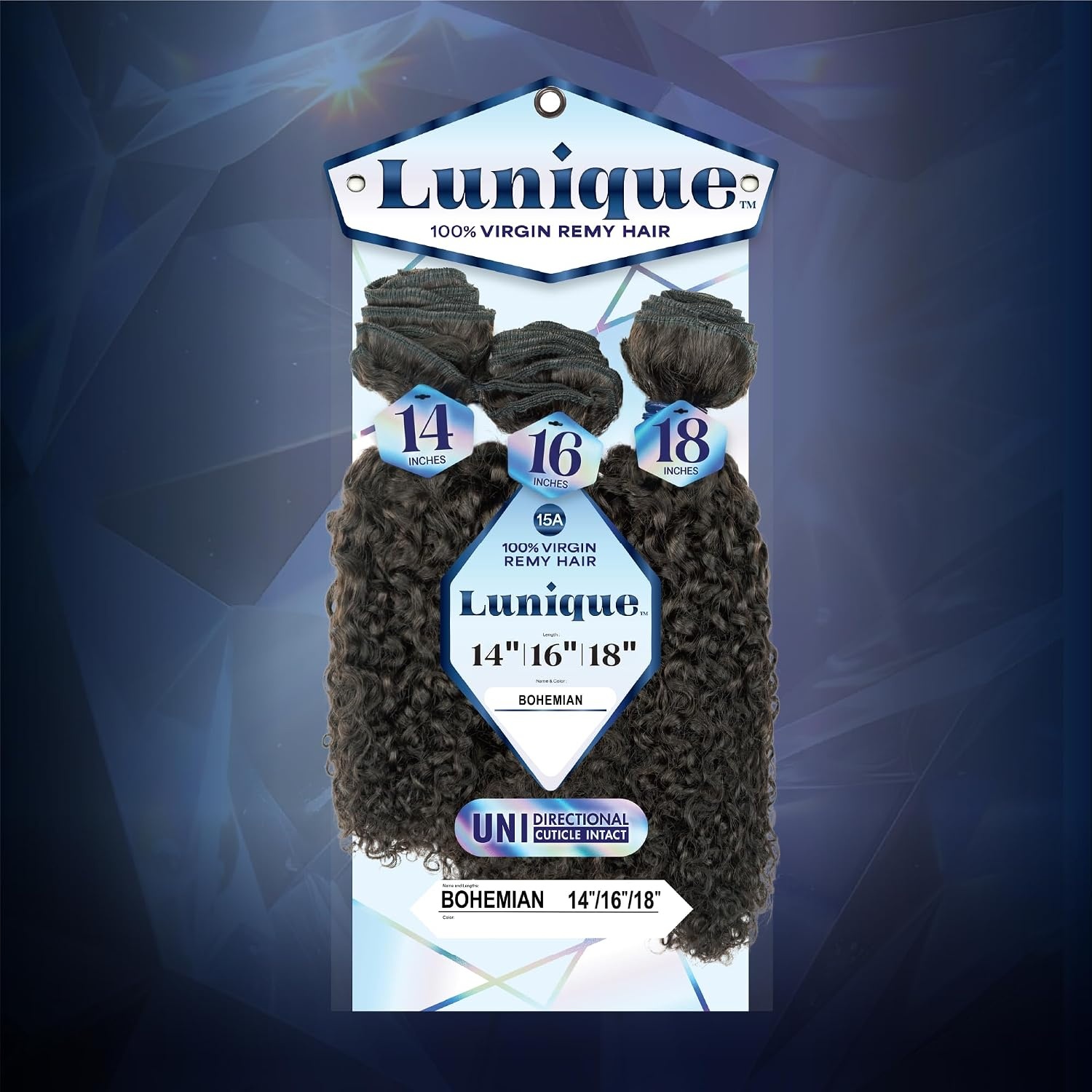 image:imageSensationnel Lunique Multi Weave HairBohemian10 12 14 inch NATURALNATURALBLACK