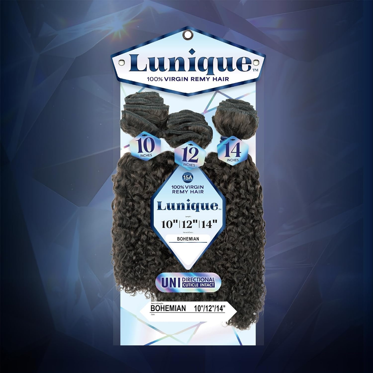 image:imageSensationnel Lunique Multi Weave HairBohemian10 12 14 inch NATURALNATURALBLACK
