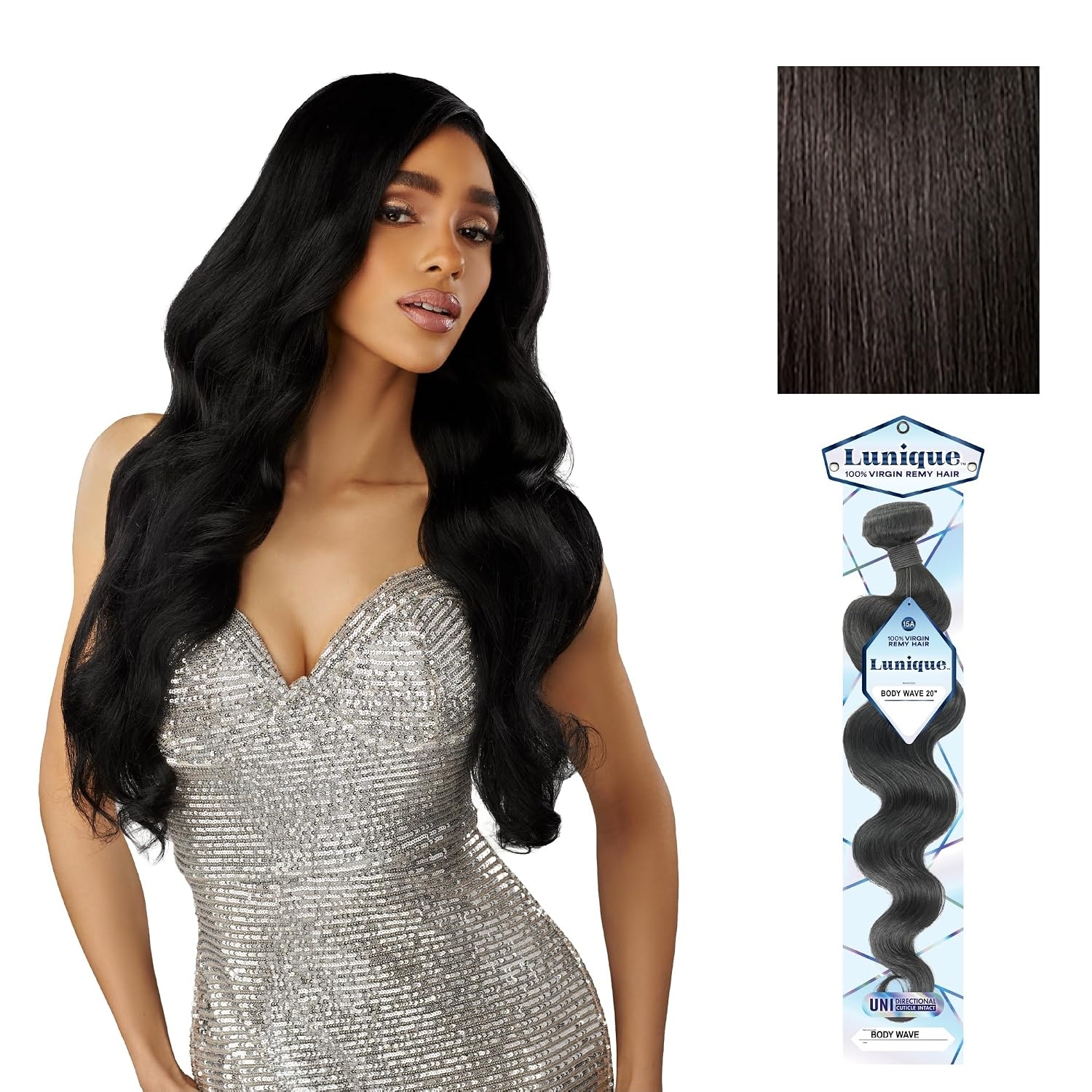 image:imageSensationnel Lunique Weave Hair Body Wave 14 inch NATURALNATURAL