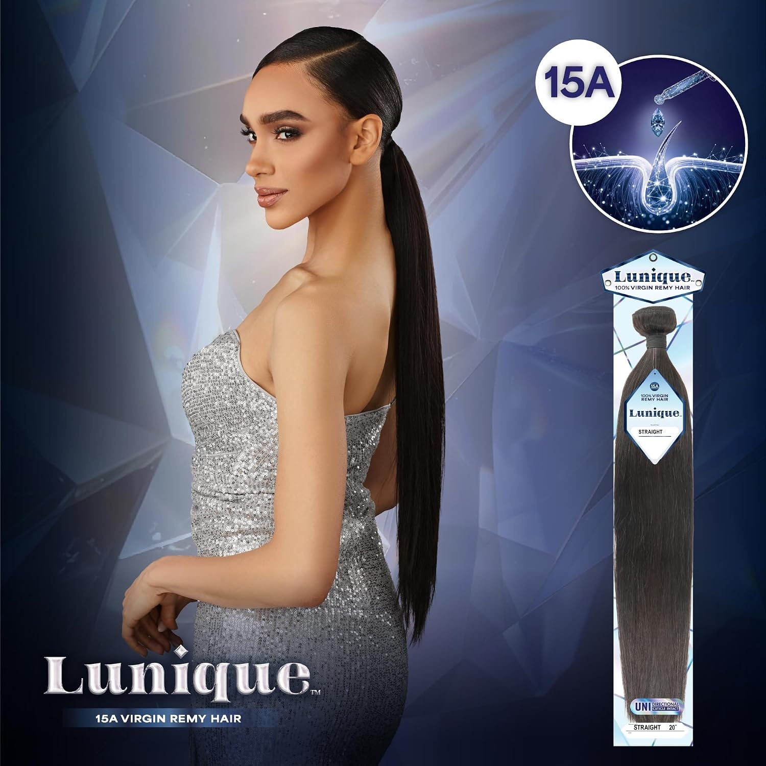 image:imageSensationnel Lunique Weave Hair Straight 14 inch NATURALNATURAL