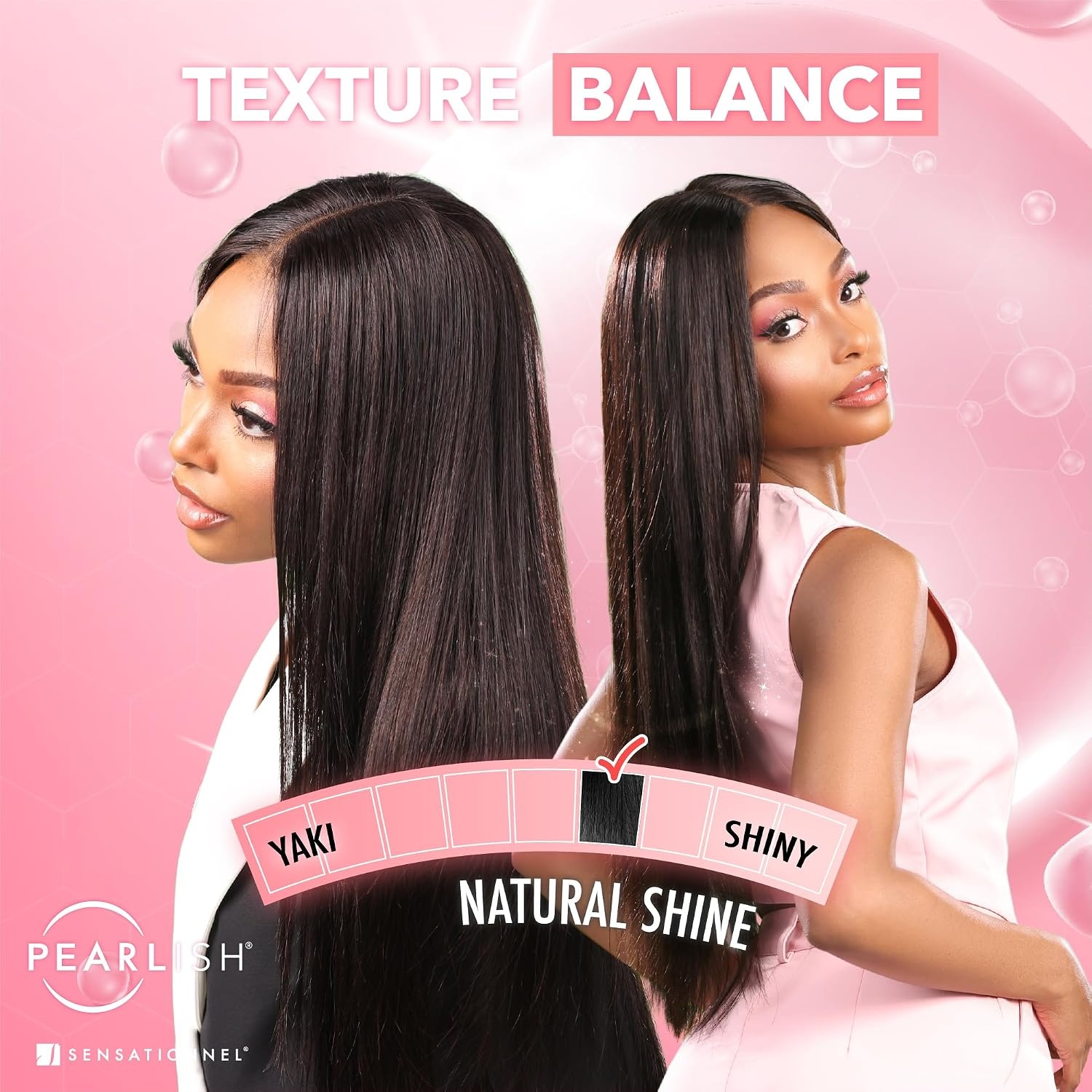 image:imageSensationnel Pearlish Bundle Human HairKinky Straight10 inch NATURALNATURAL
