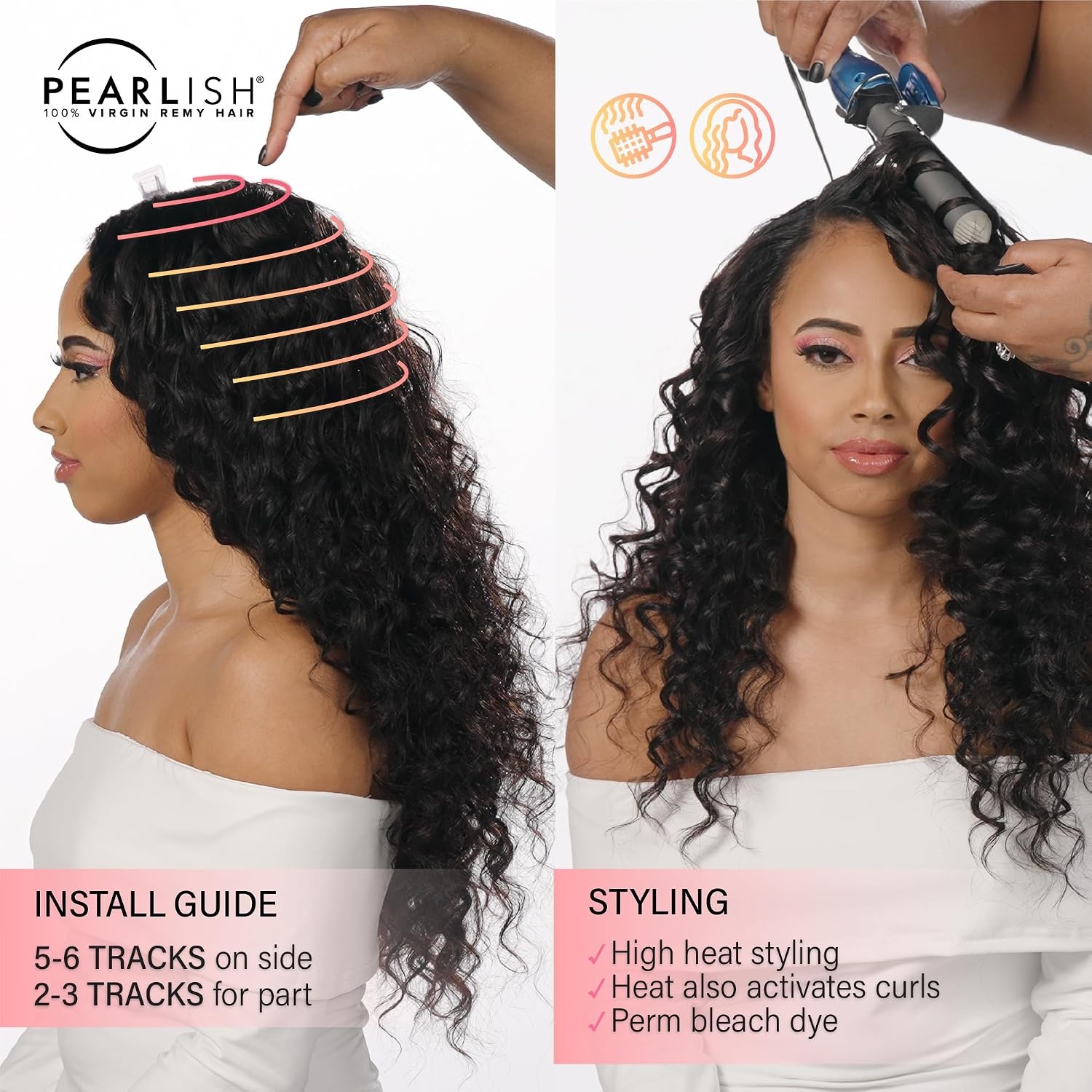 image:imageSensationnel Pearlish Bundle Human HairKinky Straight10 inch NATURALNATURAL